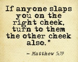 Turn the Other Cheek – Matthew 5:33-42 | Reading Acts